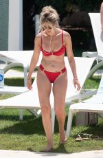 SARAH JAYNE DUNN in Bikini at a Pool in Marbella 07/07/2022