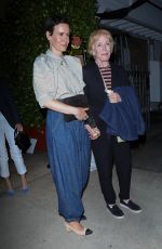 SARAH PAULSON and HOLLAND TAYLOR Leaves Giorgio Baldi in Santa Monica 07/02/2022