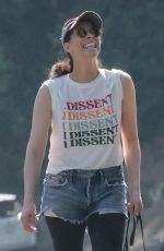 SARAH SILVERMAN and Rory Albanese Out with Their Dogs in Los Feliz 07/23/2022