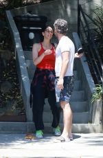 SARAH SILVERMAN Out Kissing with Rory Albanese 07/26/2022