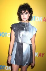 SARAH YARKIN at Not Okay Premiere at Angelika Theater in New York 07/28/2022