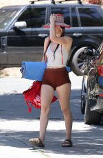 SCOUT WILLIS Arrives at Her Home After Yoga Class in Los Angeles 07/02/2022
