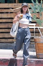 SCOUT WILLIS Out for Coffee at All Time Restaurant in Studio City 07/24/2022