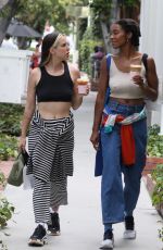 SCOUT WILLIS Out for Coffee with a Friend in West Hollywood 07/30/2022