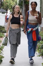 SCOUT WILLIS Out for Coffee with a Friend in West Hollywood 07/30/2022
