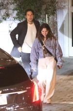 SELENA GOMEZ and Nat Wolff Leaves Sunset Tower in West Hollywood 07/04/2022
