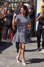 SELENA GOMEZ Arrives at Sephora Store in Paris 07/08/2022