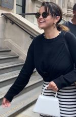 SELENA GOMEZ Leaves Corinthia Hotel in London 07/13/2022