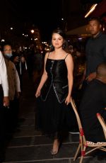 SELENA GOMEZ Leaves Diep Restaurant in Paris 07/08/2022