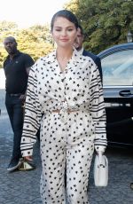 SELENA GOMEZ Leaves Her Hotel in Paris 07/09/2022