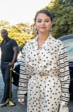SELENA GOMEZ Leaves Her Hotel in Paris 07/09/2022