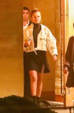 SELENA GOMEZ Out for Dinner at Nobu in Malibu 07/21/2022