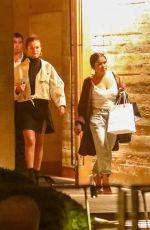 SELENA GOMEZ Out for Dinner at Nobu in Malibu 07/21/2022
