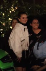 SELENA GOMEZ Out for Dinner at Nobu in Malibu 07/21/2022