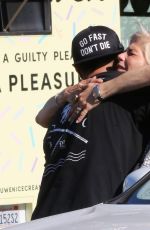 SELMA BLAIR on a Coffee Date with a Friend in Studio City 07/20/2022