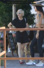 SELMA BLAIR on a Coffee Date with a Friend in Studio City 07/20/2022