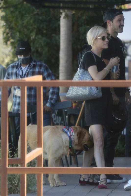 SELMA BLAIR on a Coffee Date with a Friend in Studio City 07/20/2022
