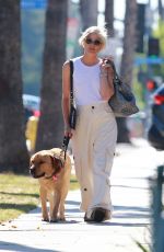 SELMA BLAIR Out with Her Dog in Studio City 07/22/2022