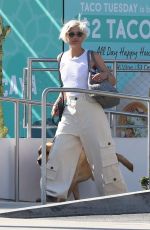 SELMA BLAIR Out with Her Dog in Studio City 07/22/2022