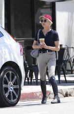 SELMA BLAIR Out with Her Service Dog in Los Angeles 07/19/2022