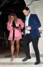 SERENA WILLIAMS Arrives and Leaves 22 Hotel in London 07/05/2022