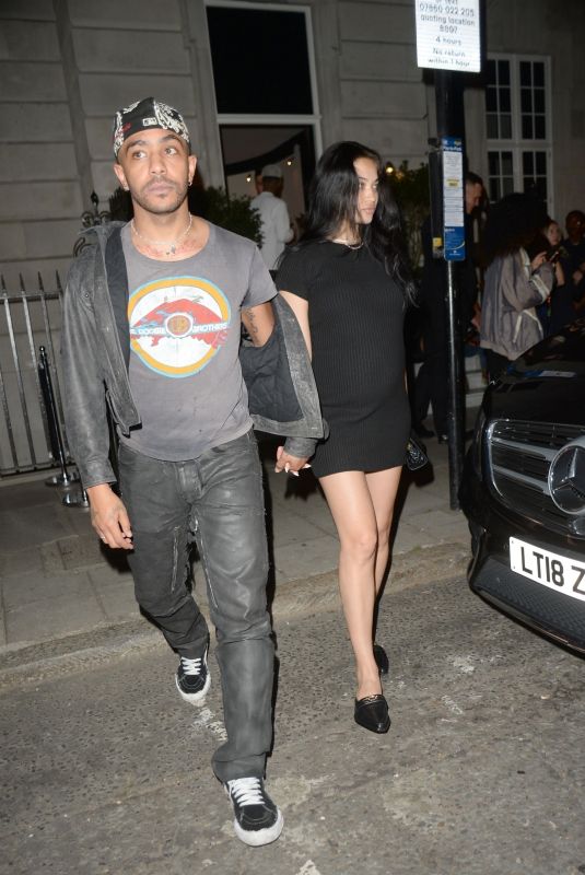 SHANINA SHAIK Arrives at Wireless Festival London – Warner Music Afterparty in London 07/08/2022
