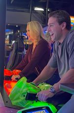 SHANNA MOAKLER and Matthew Rondeau at Dave and Busters in Los Angeles 07/29/2022