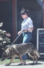 SHANNE DOHERTY Out with Her Dog up in Calabasas 07/19/2022
