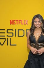 SIENA AGUDONG at Eesident Evil S1 Special Screening in West Hollywood 07/11/2022