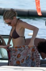 SIENNA MILLER and Oli on Vacation at Cap Antibes Eden Roc Hotel 07/21/2022