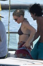 SIENNA MILLER and Oli on Vacation at Cap Antibes Eden Roc Hotel 07/21/2022