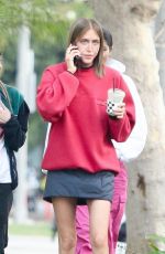 SIMI and HAZE KHADRA Out with a Friend in West Hollywood 07/24/2022
