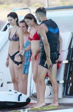 SIRA MARTINEZ in Bikini at a Boat with Friends in Formentera 06/27/2022