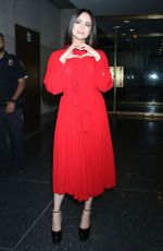 SOFIA CARSON Arrives at Today Show to Promotes Purple Hearts in New York 07/25/2022