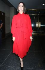 SOFIA CARSON Arrives at Today Show to Promotes Purple Hearts in New York 07/25/2022