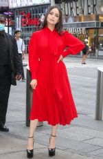 SOFIA CARSON Arrives at Today Show to Promotes Purple Hearts in New York 07/25/2022