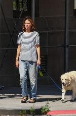 SOFIA COPPOLA Out with Her Dog in New York 07/21/2022