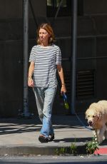 SOFIA COPPOLA Out with Her Dog in New York 07/21/2022