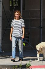 SOFIA COPPOLA Out with Her Dog in New York 07/21/2022