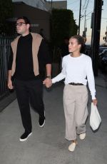 SOFIA RICHIE and Elliot Grainge Out for Dinner at Giorgio Baldi in Santa Monica 06/30/2022