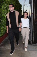 SOFIA RICHIE and Elliot Grainge Out for Dinner at Giorgio Baldi in Santa Monica 06/30/2022