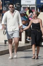 SOFIA RICHIE and Elliot Grainge Out in St-Tropez 07/14/2022