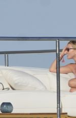 SOFIA RICHIE and Elliot Grainge Out in St-Tropez 07/14/2022