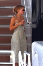 SOFIA RICHIE in Bikini and Elliot Grainge at a Yacht in South of France 07/11/2022