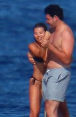SOFIA RICHIE in Bikini and Elliot Grainge at a Yacht in South of France 07/11/2022