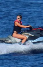 SOFIA RICHIE in Bikini and Elliot Grainge at a Yacht in South of France 07/11/2022