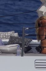 SOFIA RICHIE in Bikini at a Yacht in Ibiza 07/25/2022