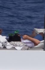 SOFIA RICHIE in Bikini at a Yacht in Ibiza 07/25/2022