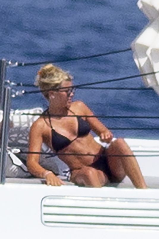 SOFIA RICHIE in Bikini at a Yacht in Ibiza 07/25/2022
