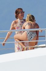 SOFIA RICHIE in Bikini at a Yacht in Saint-Tropez 07/13/2022